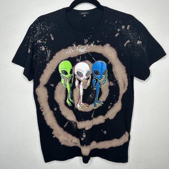 R13 Tops - Japanese Fabric R-13 Holy F*ck Boy Black Swirl Short Sleeve Tee Shirt Unisex S